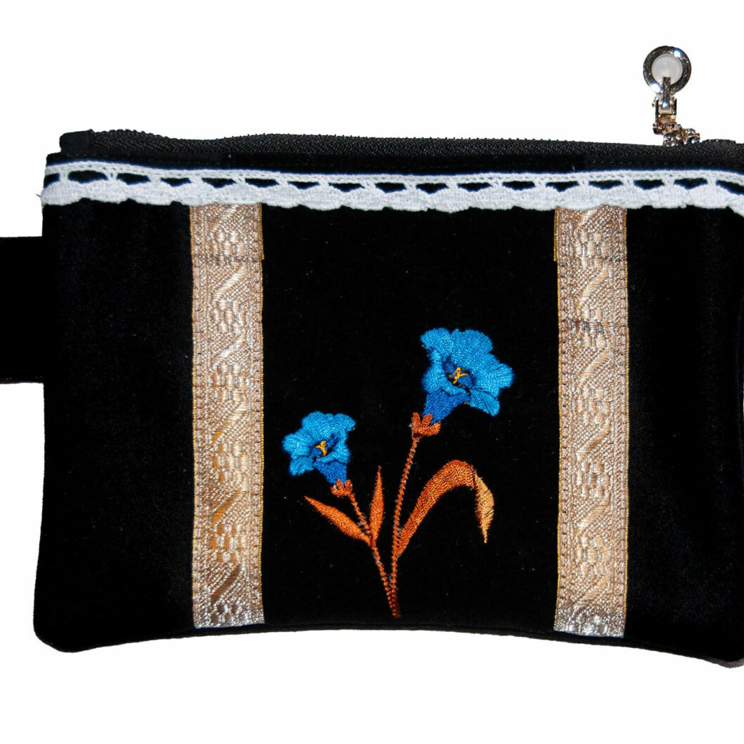 Pochette gentiane